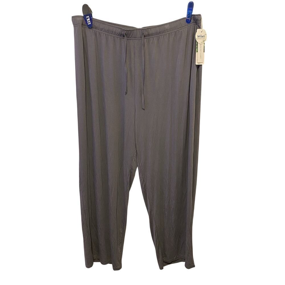 WiWi Bamboo Viscose Pajama Pants Men XXL Sleep Bottoms Big Long Pj SuperSoft New